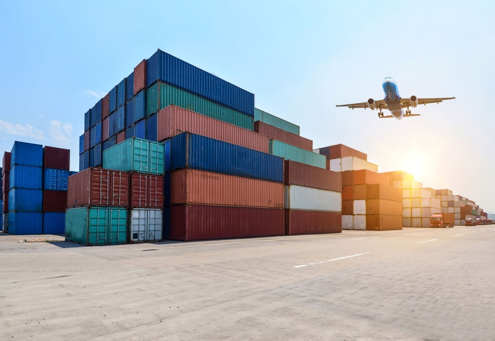 <a href="https://www.freepik.com/free-photo/industrial-port-container-yard_1145654.htm#fromView=search&page=1&position=1&uuid=abd4d5b9-557c-4663-baa1-c8b366ede775&query=international+trade">Image by onlyyouqj on Freepik</a>